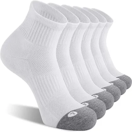 Wholesale Custom Men's Ankle Socks: Thick Cushion Running Sports Socks