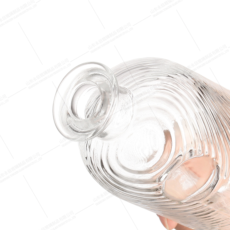 Premium high quality glass rioja bottle customize