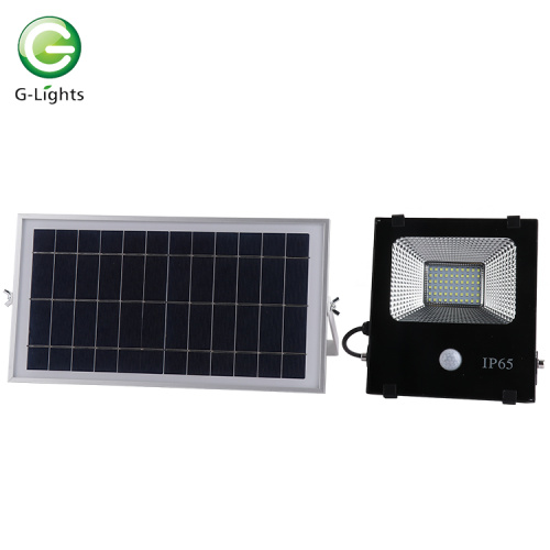 IP66 outdoor waterproof motion sensor solar flood light