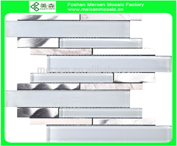 Mosaic tiles aluminum mix glass of new product design SJ8502