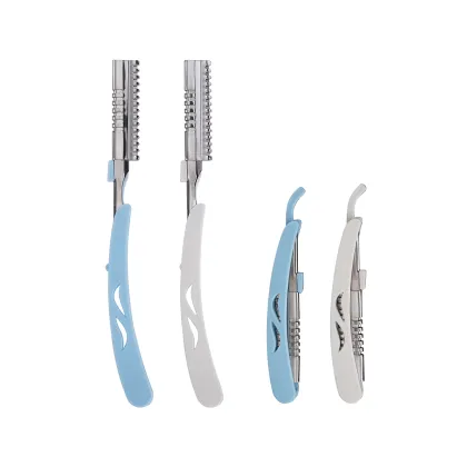  Portable Hairdressing Razor for Eyebrow Trimming and Shaving 