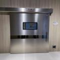 Medical stainless steel manual sliding door single door