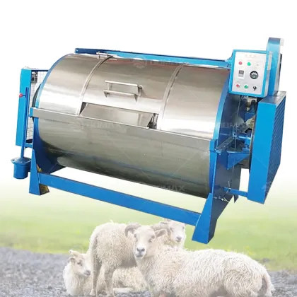 Energy-saving Sheep Wool Cleaning Machine - Sheep Wool Processing Machinery Production Line