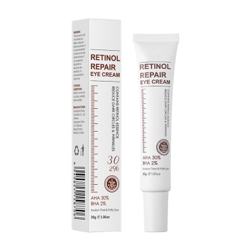 Vegan Organic Anti-Wrinkle Eye Cream for Dark Circles and Moisturizing - All Skin Types