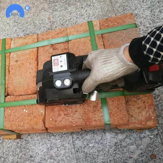 PET PP portable Hand electric and battery powered plastic strapping tool price