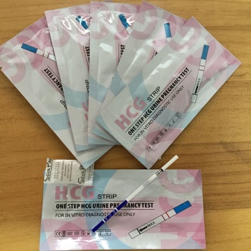 Kits de prueba de diagnóstico médico HCG Embarazo Rápido Testia Strip Negocio OEM