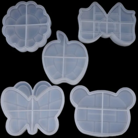 DIY Crystal Drop Glue Mold - Bear, Butterfly, Jewelry Box Shapes