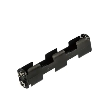 Black Plastic AA Battery Holder and Housing Box Search Engine
