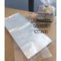 Clear Poly Flat Open Supermarket Food Vegetable Fruit Produce Packaging Plastic Bag