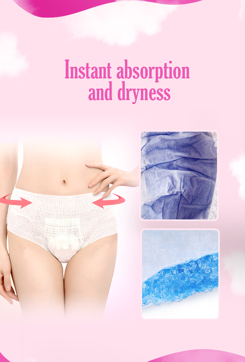 Disposable menstrual pants