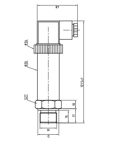 Temperature Melt Pressure Sensor