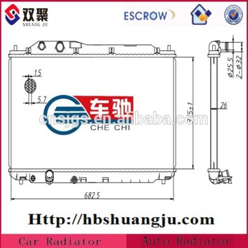 Aluminum radiator tank