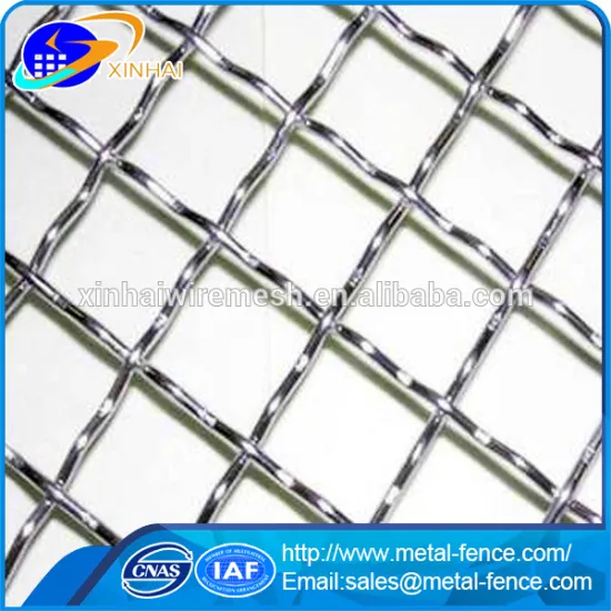 Factory supply low price durable outdoor galvanized Bbq grill crimped wire mesh