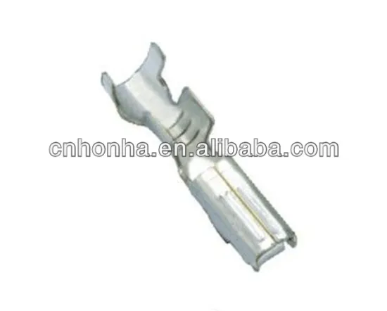 Wire crimp terminal for stamping and wire connecting part DJ621-2.3A-B