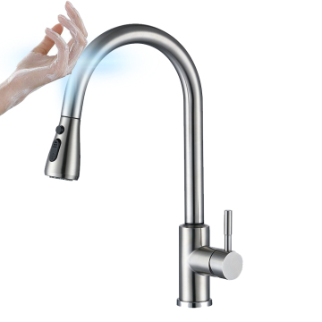 Touch Kitchen Faucet Pull Down Sprayer