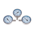 Stainless Steel Pressure Gauge Thread Oil Pressure Gauge