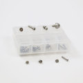 Stainless Steel Small Precision Screws With Plastic Box