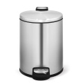 12L Thin Lid Stainless Steel Pedal Bin