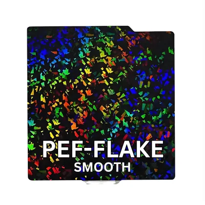 3D Printer Build Plate Accessories for Bambu Lab Models: YouQi Rainbow Confetti PEF Galaxy PEY Compatibility