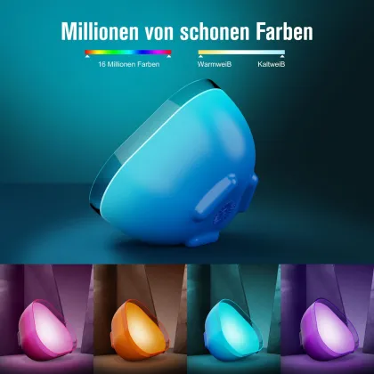 RGB Color Changing Smart Home LED Lights - Music Sync and Home Decor