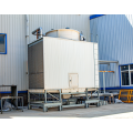 Closed-loop cross-flow cooling tower