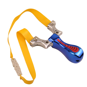 Hot Sale Mental Material Cobra Pattern Slingshot Catapult