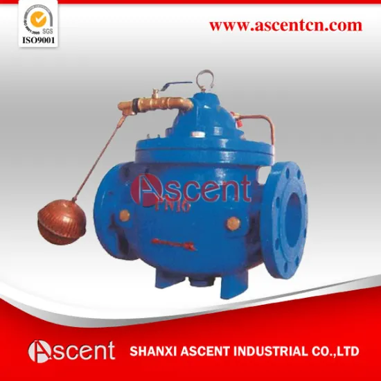 Good Quality Ductile Iron Double Flange Float Valve