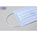 Disposable three-layer protective mask