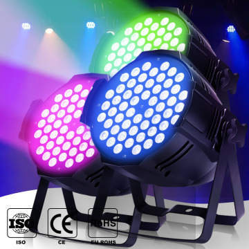 4 ตาอุ่นสีขาว RGBW 18 18W อลูมิเนียม IP65 ซูมไฟ LED ในร่ม