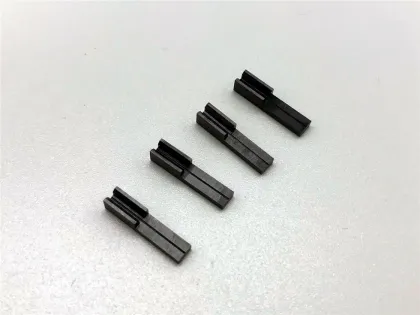 Steel and silicon nitride ceramic welded bushings