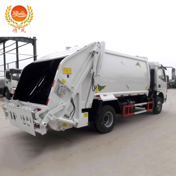 8CBM Compressed Trash Truck Garbage Cleaning Truck For Sale