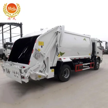 New Compactor Garbage Truck, stinky the garbage truck