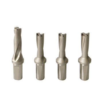 High Speed Indexable Drill Bits for CNC - 2D, 3D, 4D, SPMT, XOMT, Fast Cutting U-Drills
