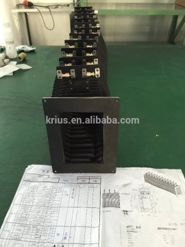 cnc plastic folding bellows