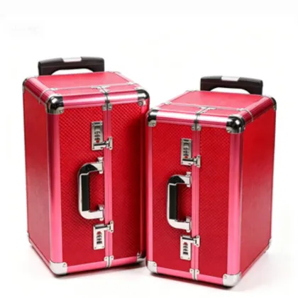 Wear-Resistant Single Wheel Aluminum Trolley Box