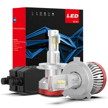 Factory Wholesale CANBUS Error-Free Car LED Headlights: H7 & H4 LED Lights, 100W, 6500K, 9000LM, V19 LED Lamps & Bulbs
