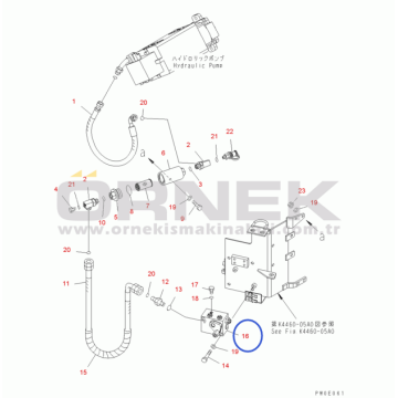 injap komatsu ass&#39;y 421-43-37300 untuk WA380-5