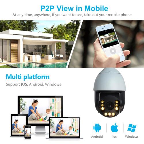 18X 2.0MP Auto tracking Speed Dome IP Camera