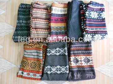 winter thick warm fleece lined leggings