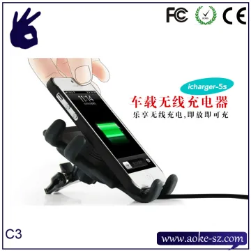 Qi Wireless Charger Car Mount Holder