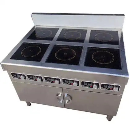 RUITAI Smart Stainless Steel Four Burner Induction Cooker