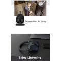 Headphone suara stereo di atas headset telinga dengan mikrofon
