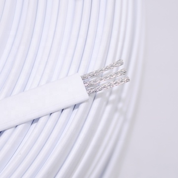 3 rdzeń elastyczny płaski kabel z aluminiową osłoną folii, warkocz miedzi i izolacja tpe do zastosowań oświetleniowych