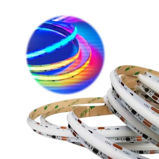 24V 840LEDs/m High Density RGBCCT RGBCW COB Flexible Strip Light - Addressable LED Strip for Indoor Decoration