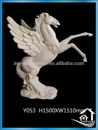 Light weight fiberglass horse
