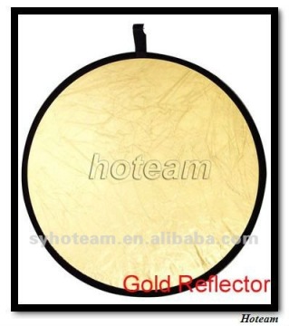 golden foldable flash reflector photographic equipment