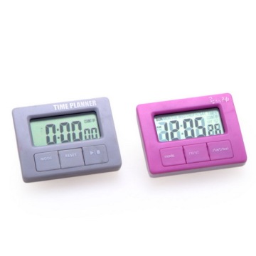 Promotional Plastic Square Shaped Timer with Holder