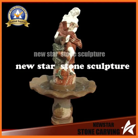Stone Carving Water Feature Fountain for Garden Decoration (NS-1149)