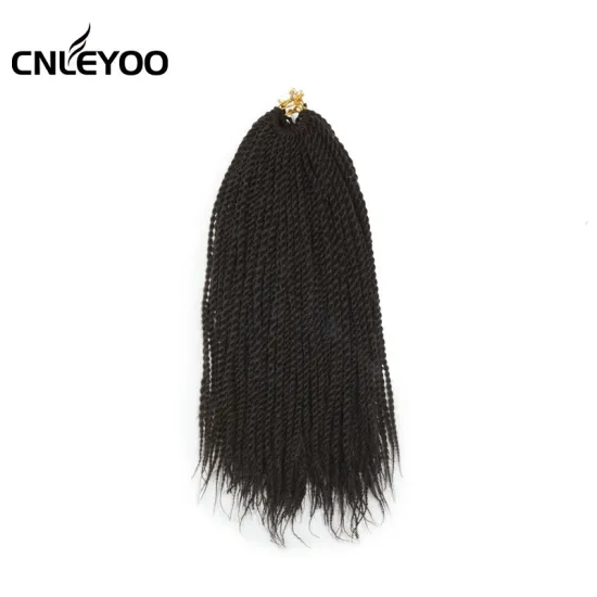 Factory 30 Roots Senegalese Twist Crochet Hair For Children 12 Inch Thin Senegalese Twist Crochet Braidign Hair Extension