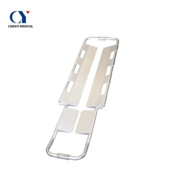 High strength scoop stretcher for first aid use